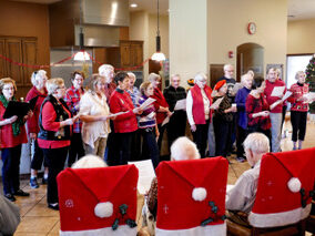 Xmas Carols in Villas